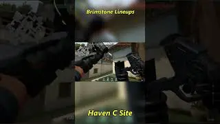 Valorant - Brimstone Lineups Haven C Site
