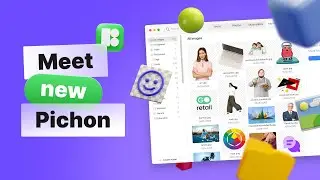 New Pichon with image organizer and AI image tools