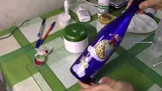 Декупаж на тёмной поверхности без подрисовки фона ХоббиМаркет