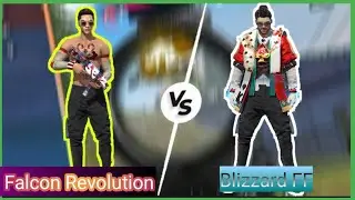 Falcon Revolution vs Blizzard FF (My friend) Best Clash battle Who will win - Garena Free fire