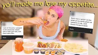 READING MY FOLLOWERS CONFESSIONS | MUKBANG