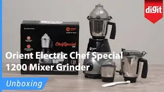 Orient Electric Chef Special 1200 Mixer Grinder Unboxing