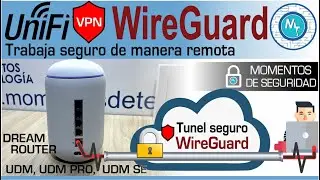 ¿Cómo configurar Wireguard VPN en Unifi Gateways? No podría ser más fácil.  UDM Dream Router y más