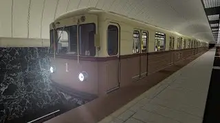 Парадный московский метровагон 81-717.5А Номерной Ретро|Gmod Metrostroi FS#2