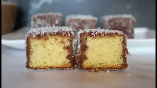 🧁LAMINGTON Cakes #lamington🧁