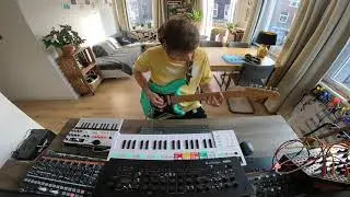 The Kid LAROI ft. Justin Bieber - Stay | Live Instrumental guitar & synthesizer cover