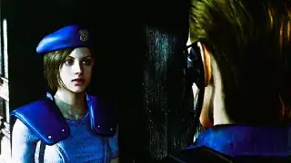 Resident Evil 1 Remaster Jill finds Wesker with ORIGINAL OST (4K HDR)