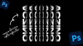 Cómo hacer efecto de Texto Flip en Photoshop