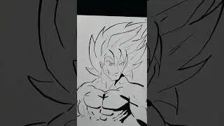 Goku comic style!