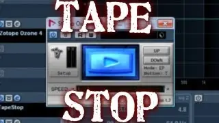 Tape stop - freeware plugin - cool fx :)