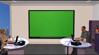 Green Screen Office Presentation | Animated Video Without Copyright