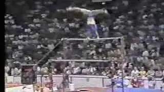 Marion Kische - 1976 Olympics EF - Uneven Bars