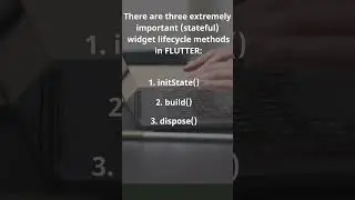 3 Important stateful Flutter Widget lifecycle methods | Very Useful 