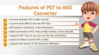 CubexSoft PST to MSG Converter to Export Batch PST files to MSG