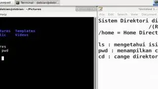 Tutorial Perintah Dasar Linux Debian #2 : Bekerja dengan Direktori - Basic Tutorial.