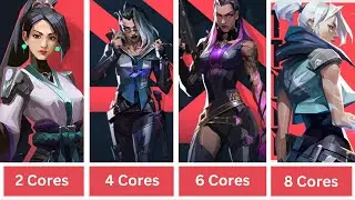 How many CPU cores do you need for gaming | Valorant | JOHN TECH