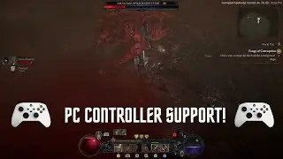PC controller support | Diablo 4