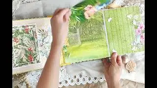 Тропический альбом: скрапбукинг, обзор
