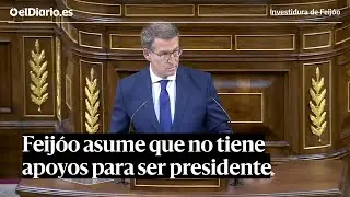 DISCURSO COMPLETO de FEIJÓO en el debate de investidura