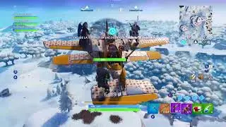 Cuando vas por desafíos y ganas la partida en #Fortnite