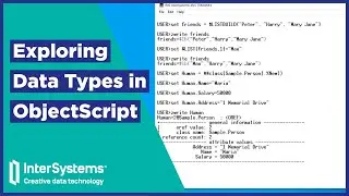 ObjectScript Data Types