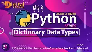 31- Python Dictionary | Dict Data Type in Python | Python Tutorial in Hindi