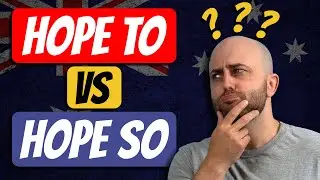 Verb + TO vs Verb + SO | Advanced Grammar Lesson