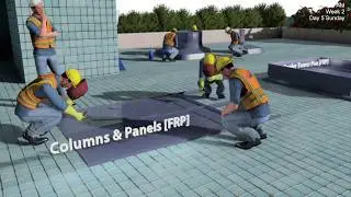 Cooling Tower Installation Simulation