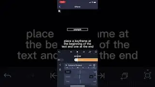 AE like wobbly text on alight motion || tutorial 