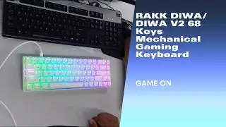 RAKK DIWA V2 Keyboard - The below 1Kphp gaming keyboard to GET!