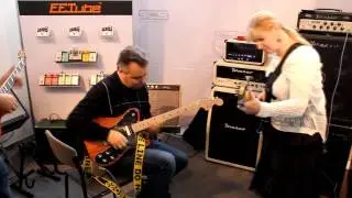 Игорь Бойко на стенде YERASOV (NAMM Musikmesse Moscow 2015)