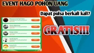Event hago pulsa gratis