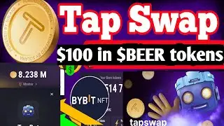 Tap swap $100 in $Beer Token | tapswap new update today | tap swap new update