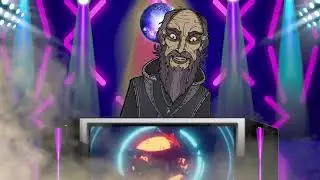 Mongolian Throat Singing Techno But It's Animated