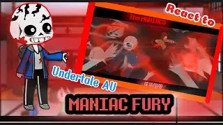 Undertale Reaction - The Maniacs Fury (Insanity Sans Vs Chara) ///Gachaclub///