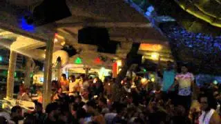 Tropicana Beach Bar, Paradise Beach Mykonos, 2011