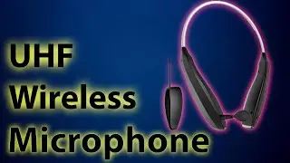 UHF Wireless Neckband Microphone