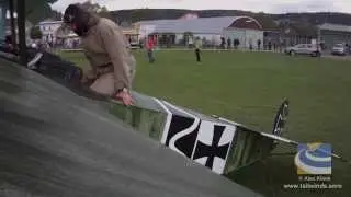 FOKKER DR.I Triplane UNDEDITED Onboard - Part 1 of 3