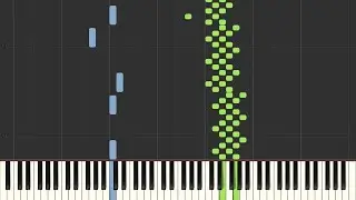 Antonio Vivaldi - Concerto for two Trumpets in C major (RV 537) [Piano solo tutorial]