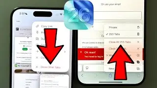 How To Close All Tabs in Safari on iPhone iOS 26