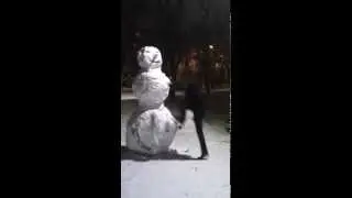 Как отпиздить снеговика