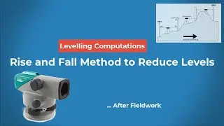 Level Survey Part 5: Rise and Fall method of survey Level computation into Elevations/Spotheights