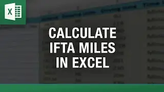 Calculate Ifta Miles for Taxes