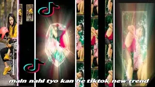 hey main nai to kan be tiktok video editing \tiktok new trend\capcut new trend\#letsmeetpinky