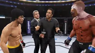Bruce Lee vs. Lunchpad McQuack (EA Sports UFC 2)