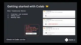 AI School #1 - Introduction to Colab, Numpy, and Matplotlib | Fall 2023