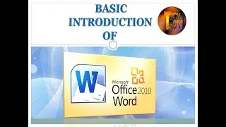 Basic Intro Of MS WORD By Tech Point #1