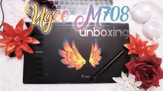Ugee M708 Graphics Tablet Unboxing