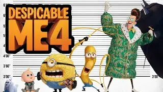 Despicable Me 4 Characters Size Comparison