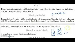 pushdown automata and context free languages